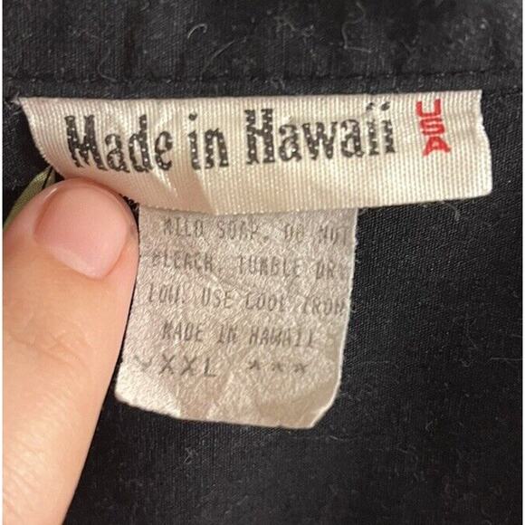 Made in Hawaii Size XXL Ocean Fish Print USA Hawaiian Button T-Shirt Colorful‎ - Picture 4 of 6